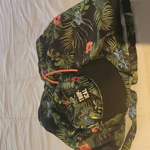 Boys Swim Trunks and Matching Hat